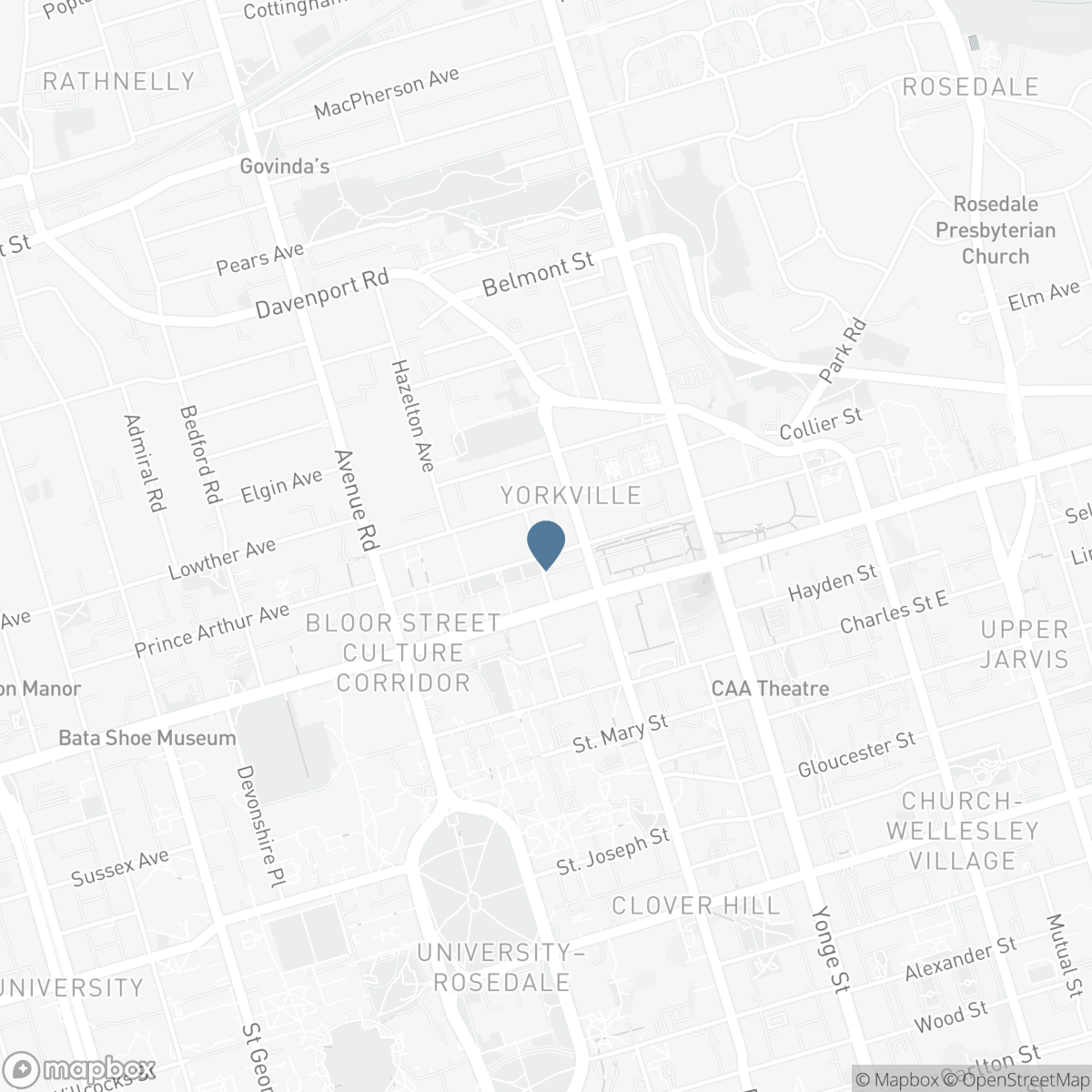 1201 - 88 CUMBERLAND STREET, Toronto, Ontario M5R 0C8